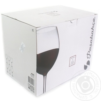 Glass Pasabahce for wine 6pcs - buy, prices for NOVUS - photo 1