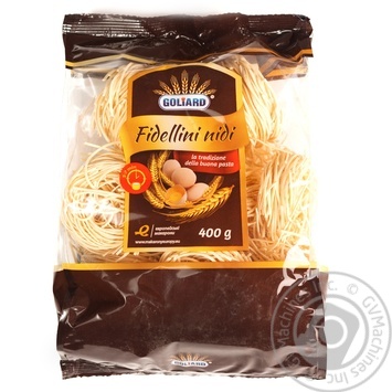 Pasta fedellini Goliard 400g Poland - buy, prices for NOVUS - photo 1