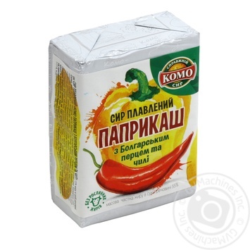 Сыр плавленный Комо Паприкаш с болгар перцем и чили 90г купить, цены на МегаМаркет - фото 2