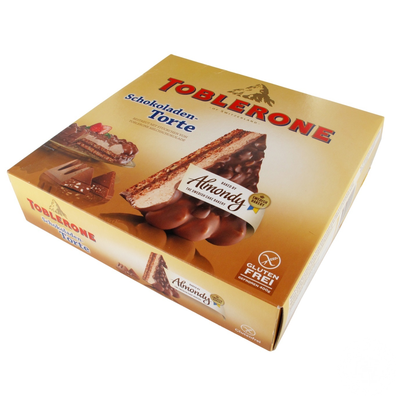 

Торт Almondy Toblerone шоколадный 400г