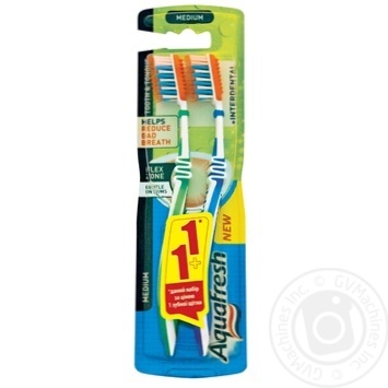 Toothbrush Aquafresh medium 2pcs - buy, prices for MegaMarket - photo 4