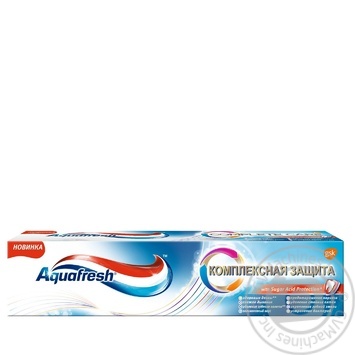 Зубна паста Aquafresh Комплексний щоденний захист 100мл купити, ціни на МегаМаркет - фото 3