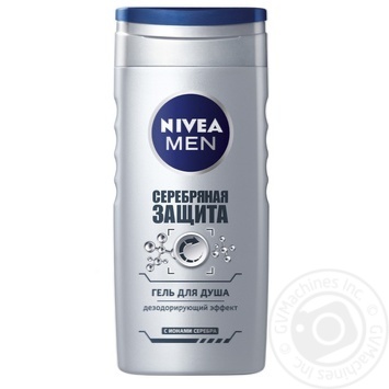 Гель Nivea Men Срібний захист для душу для чоловіків 250мл купити, ціни на МегаМаркет - фото 4