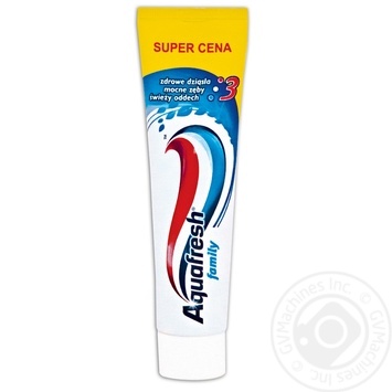 Зубная паста Aquafresh Family 100мл купить, цены на МегаМаркет - фото 2