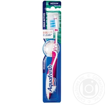 Зубная щетка Aquafresh Max Active средней жесткости купить, цены на МегаМаркет - фото 4