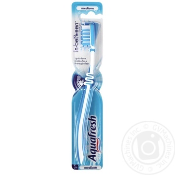 Зубная щетка Aquafresh In Between Clean средней жесткости купить, цены на МегаМаркет - фото 5