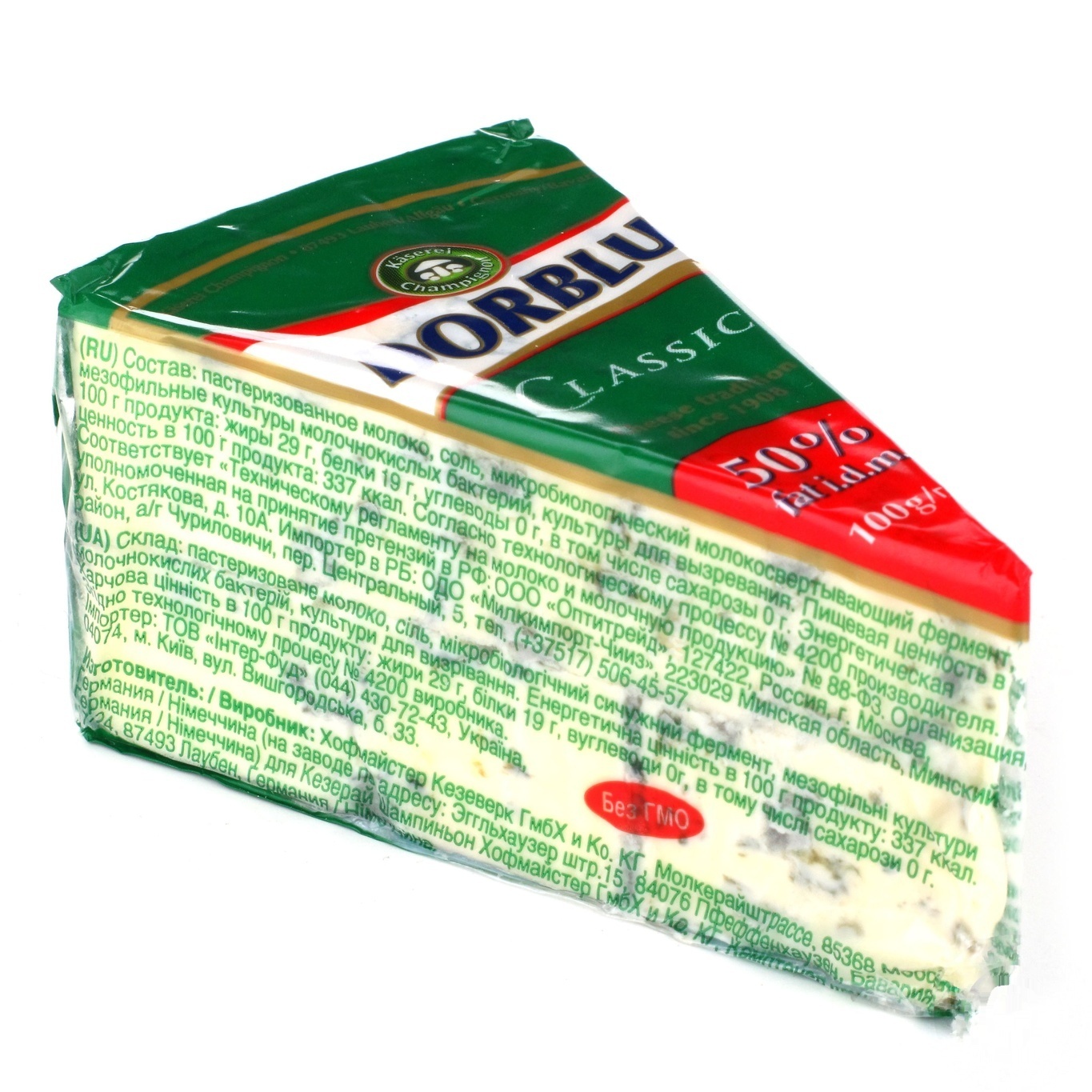 

Сыр Dorblu Classic 50%