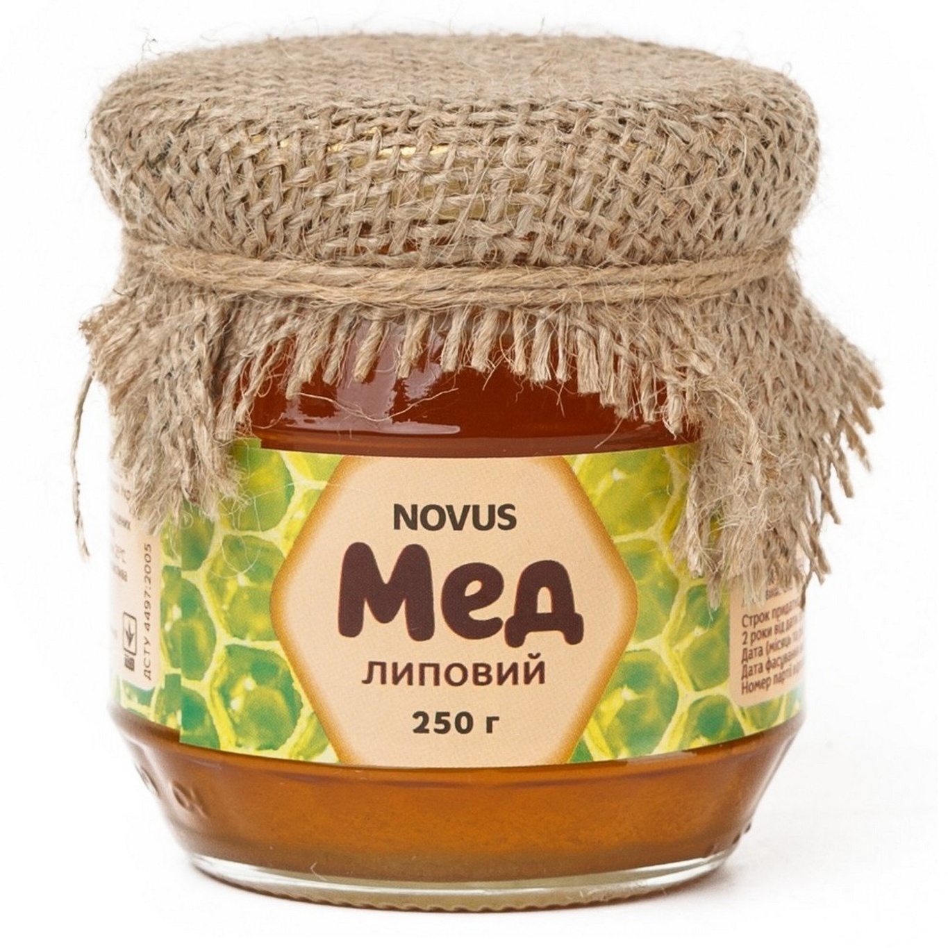 

Мед Novus липовый натуральный 250г