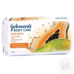 Мило JOHNSON'S Body Care Пом’якшуюче  з екстрактом папайї 125г