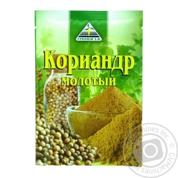 Приправа Cykoria Sa Коріандр мелений 20г купити, ціни на МегаМаркет - фото 1