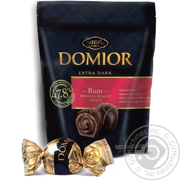 Candy Avk Domior rum liqueur 47.8% 102g Ukraine