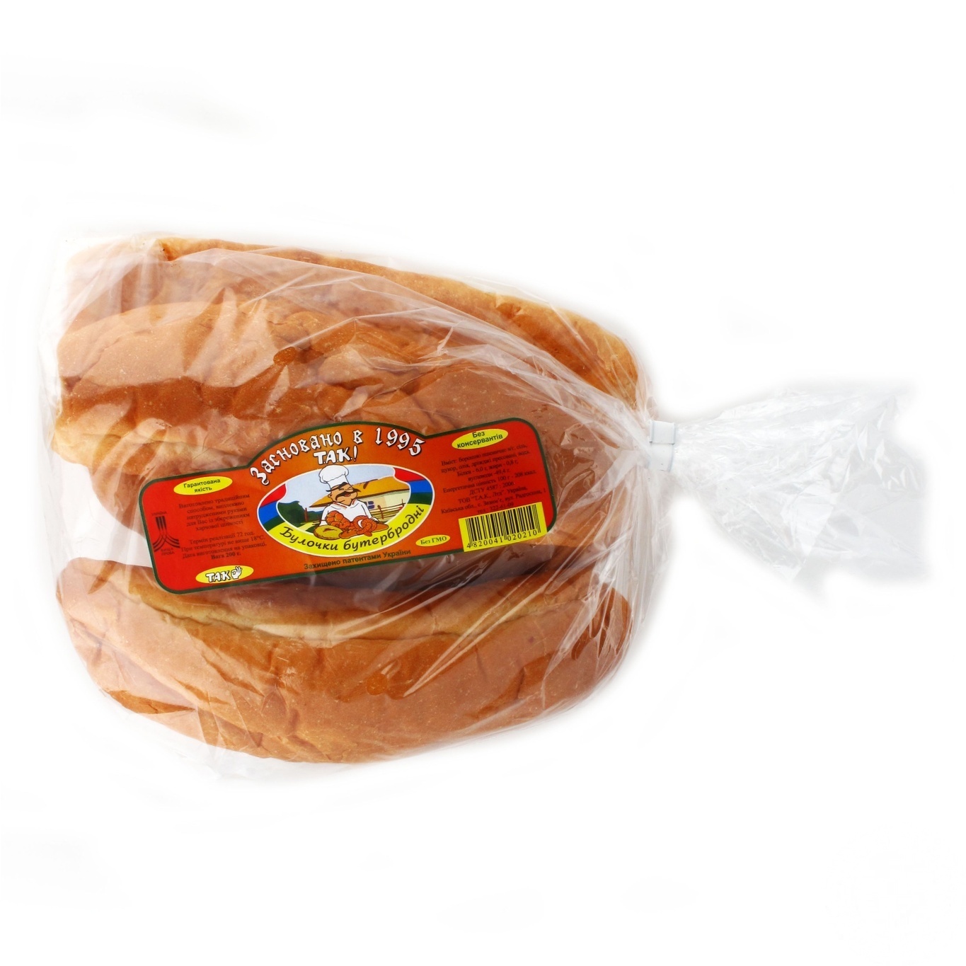 

Булка Т.А.К. бутербродная 200г