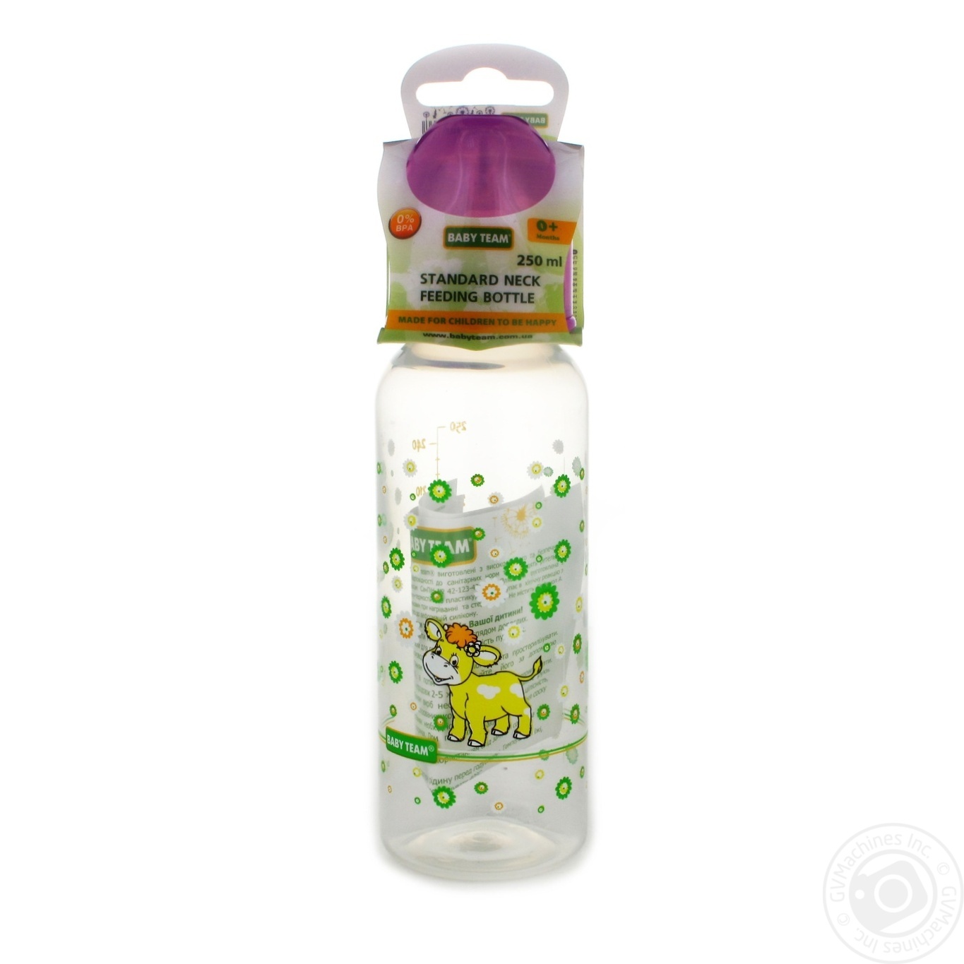 

Бутылочка для кормления Baby Team 250мл 1103