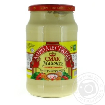 Korolivsky Smak Imperial 75% Mayonnaise - buy, prices for NOVUS - photo 1