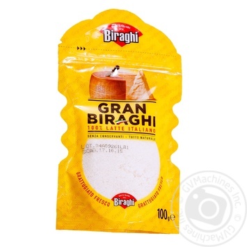 Freshly grated cheese Gran Biraghi 100g Italy - buy, prices for MegaMarket - photo 1