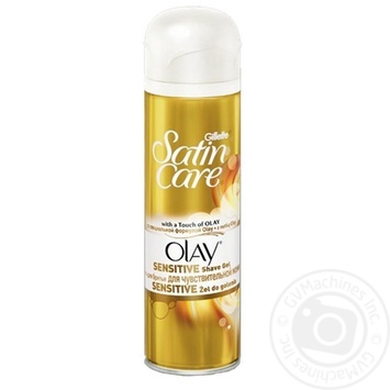 Гель для бритья для женщин Satin Care Olay Sensitive 200мл - купить, цены на NOVUS - фото 2