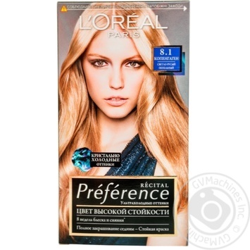 L'oreal Recital Preference №8.1 Hair Dye - buy, prices for MegaMarket - photo 7