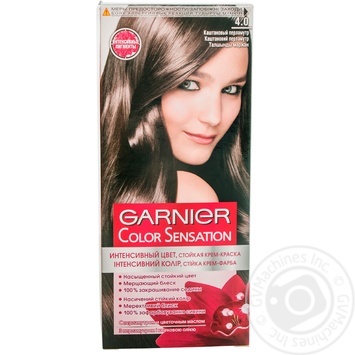 Color Garnier Sensation chestnut for hair - buy, prices for MegaMarket - photo 1