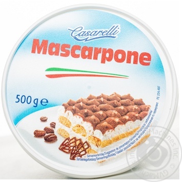 Mascarpone Casarelli 82% 500g - buy, prices for MegaMarket - photo 1