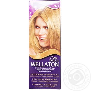 Крем-фарба Wellaton д/волосся 9/1 перлина х10 купити, ціни на МегаМаркет - фото 6