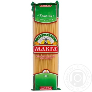 pasta spaghetti makfa 400g polyethylene packaging - buy, prices for - photo 1