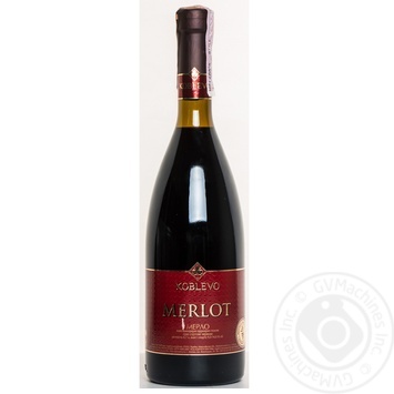 wine merlot koblevo 13% 700ml glass bottle Ukraine - buy, prices for - photo 26