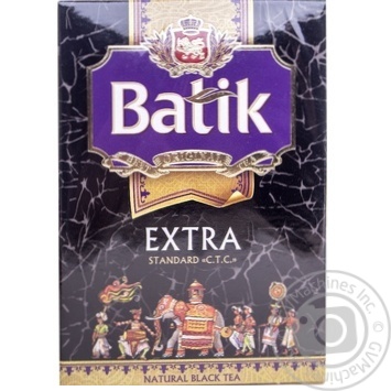 Tea Batik black loose 100g cardboard packaging - buy, prices for MegaMarket - photo 1