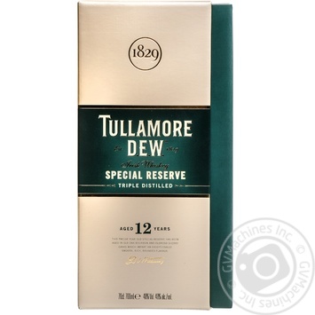 Виски Tullamore Dew Special Reserve 12 лет 40% 0,7л купить, цены на МегаМаркет - фото 1