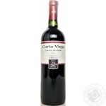 Wine red dry 13% 750ml glass bottle Chili