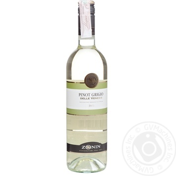 Вино Zonin Pinot Grigio Delle Venezie белое полусухое 12% 0,75л купить, цены на МегаМаркет - фото 7
