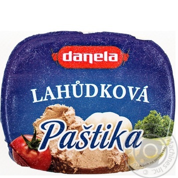 Паштет Danela Делікатний 100г купить, цены на МегаМаркет - фото 1
