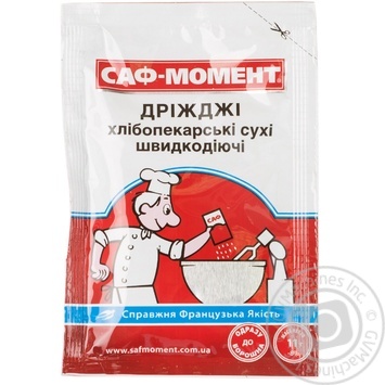 Дріжджі Саф-Момент сухі хлібопекарські 11г купити, ціни на МегаМаркет - фото 4