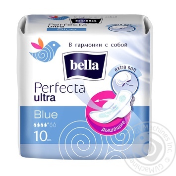Прокладки Bella Perfecta Ultra blue 10шт купити, ціни на МегаМаркет - фото 1