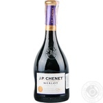 Wine merlot Jean-paul chenet red semidry 13% 2009year 750ml glass bottle France