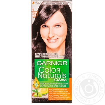 Фарба для волосся Garnier Color Naturals Чорний 1 х12 купити, ціни на МегаМаркет - фото 5