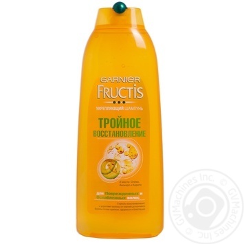 Шампунь Garnier Fructis Потрійне Відновленні для пошкодженого таослабленого волосся 400мл - купить, цены на - фото 8