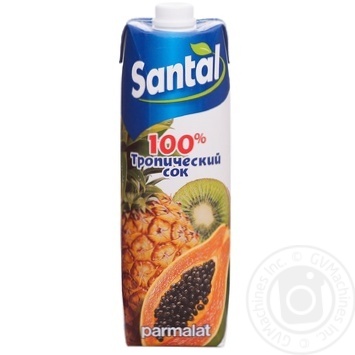 juice santal tropical fruit multifruit 1000ml tetra pak