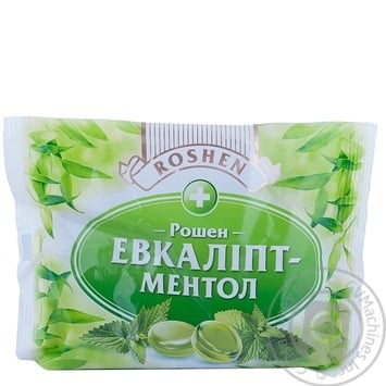 Lollipop Roshen Eucalyptus menthol menthol 300g Ukraine - buy, prices for NOVUS - photo 1