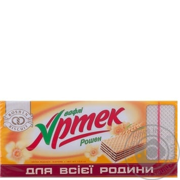 Вафлі Roshen Артек 288г Україна - купити, ціни на - фото 1