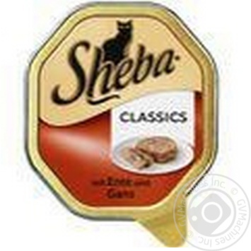 Вологий корм для котів Sheba Classics 85 г (паштет з качкою та гусаком) - купити, ціни на - фото 1