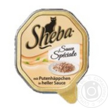 Sheba Turkey In Sauce For Cats Food - buy, prices for MasterZoo - photo 1