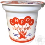 Творожок Славяночка Детский со вкусом ванилина 15% 120г