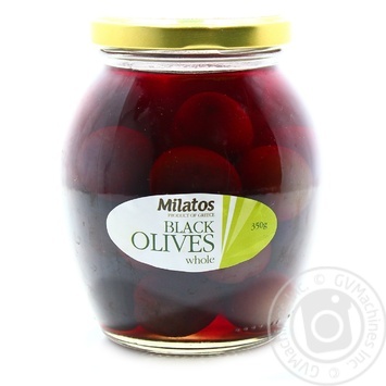 olive Milatos black with bone 350g - buy, prices for MegaMarket - photo 1