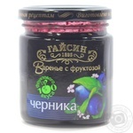 Варення Гайсин Чорниця з фруктозою 270г х6