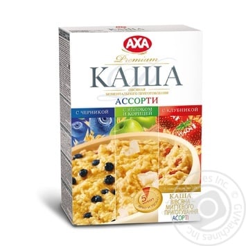 АХА Oats Assorti Porridge 240g - buy, prices for - photo 1