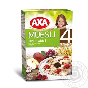 Мюслі Аха 4 злаки 300г - купити, ціни на - фото 1