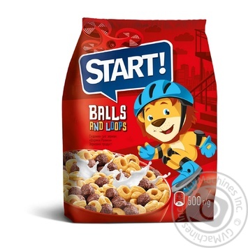 Start Balls & Loops Grain Breakfast Cereals - buy, prices for - photo 1