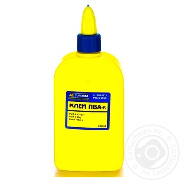 Клей Buromax Пва-До 200мл Art.ВМ.4833 x12 купити, ціни на МегаМаркет - фото 1