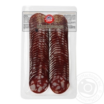 Sausage moscow Alan beef raw smoked 130g - buy, prices for MegaMarket - photo 1
