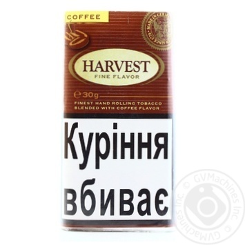 Тютюн Harvest Coffee 30г купити, ціни на МегаМаркет - фото 1